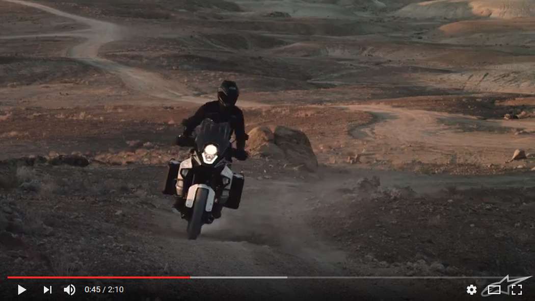 Video Alpinestars Touring Trona