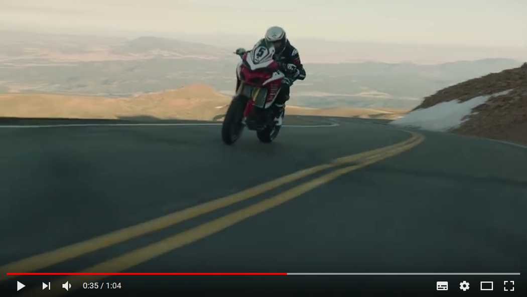 Video Ducati Team Pikes Peak