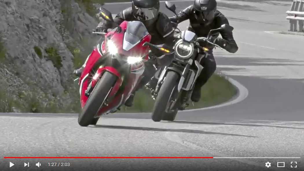 Video Honda CB1000R