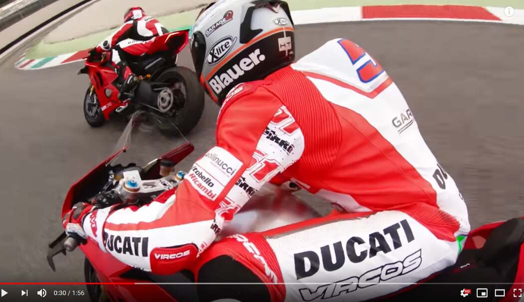 Video Ducati Panigale V4 R