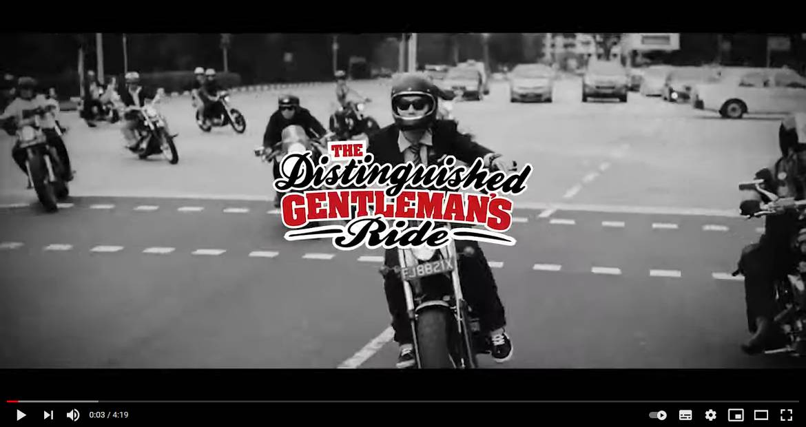 Video Distinguished Gentleman's Ride