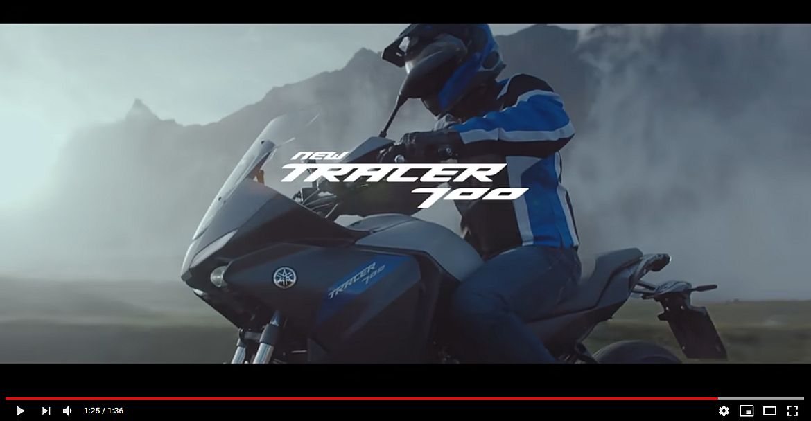Video Yamaha Tracer 700