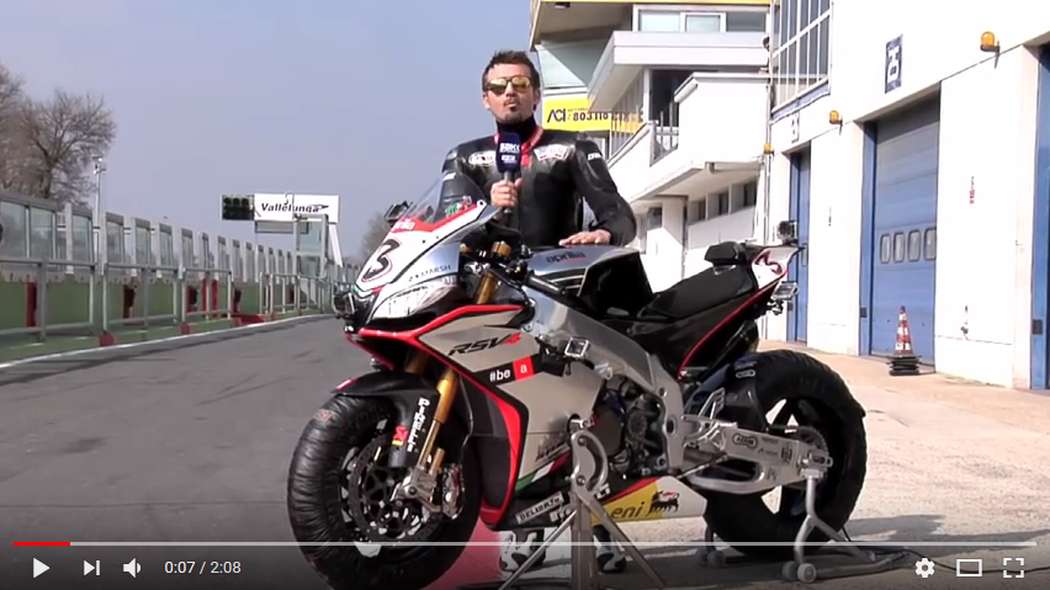 Aprilia RSV4 Superbike Max Biaggi