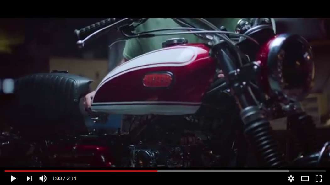 Video Yamaha XSR700 2018