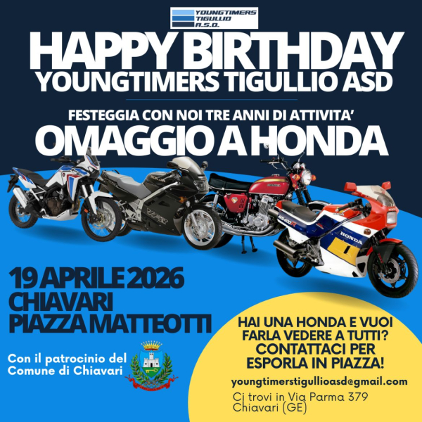 TERZO COMPLEANNO