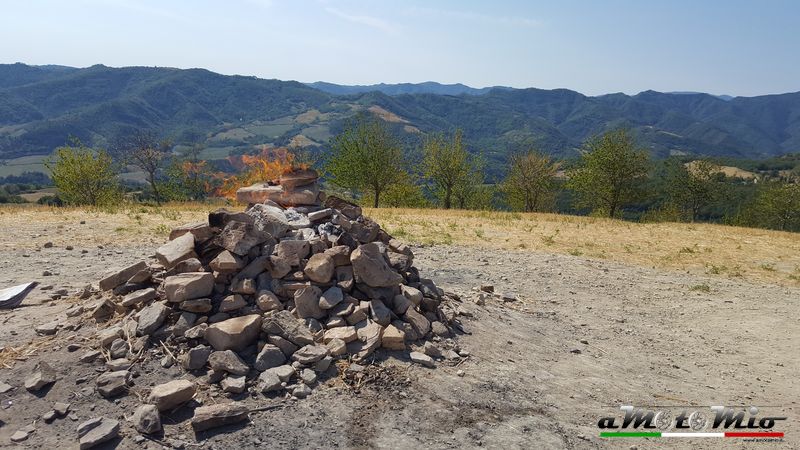 Il vulcano del monte brusca
