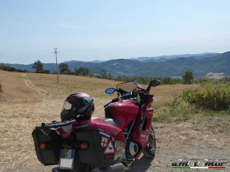 Giù verso il muraglione