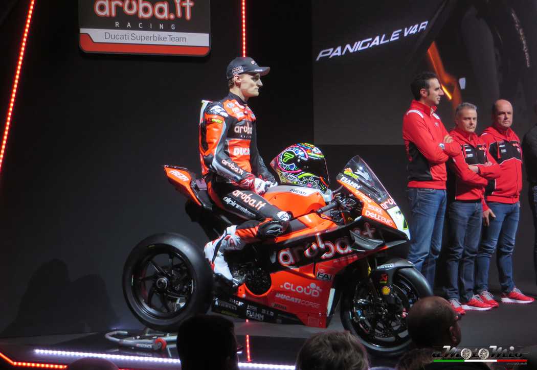 Superbike presentazione Ducati Aruba
