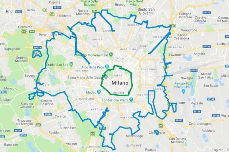 Mappa Area B