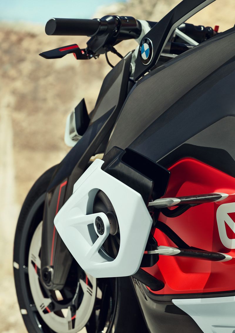 Vista laterale BMW Vision DC