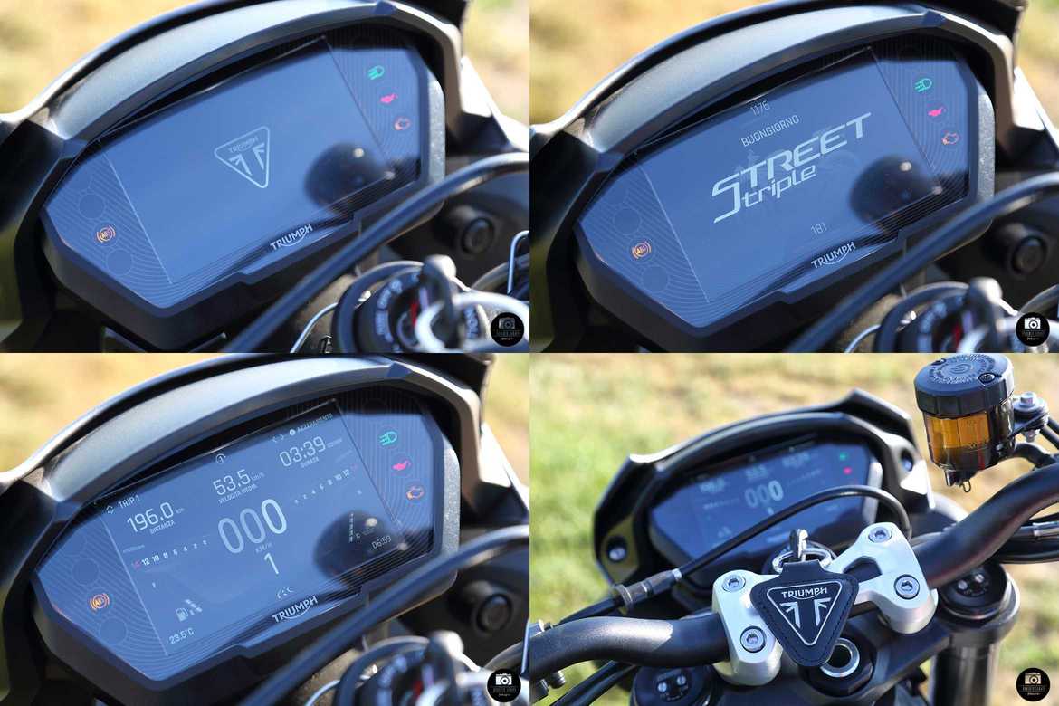 Strumentazione Street Triple