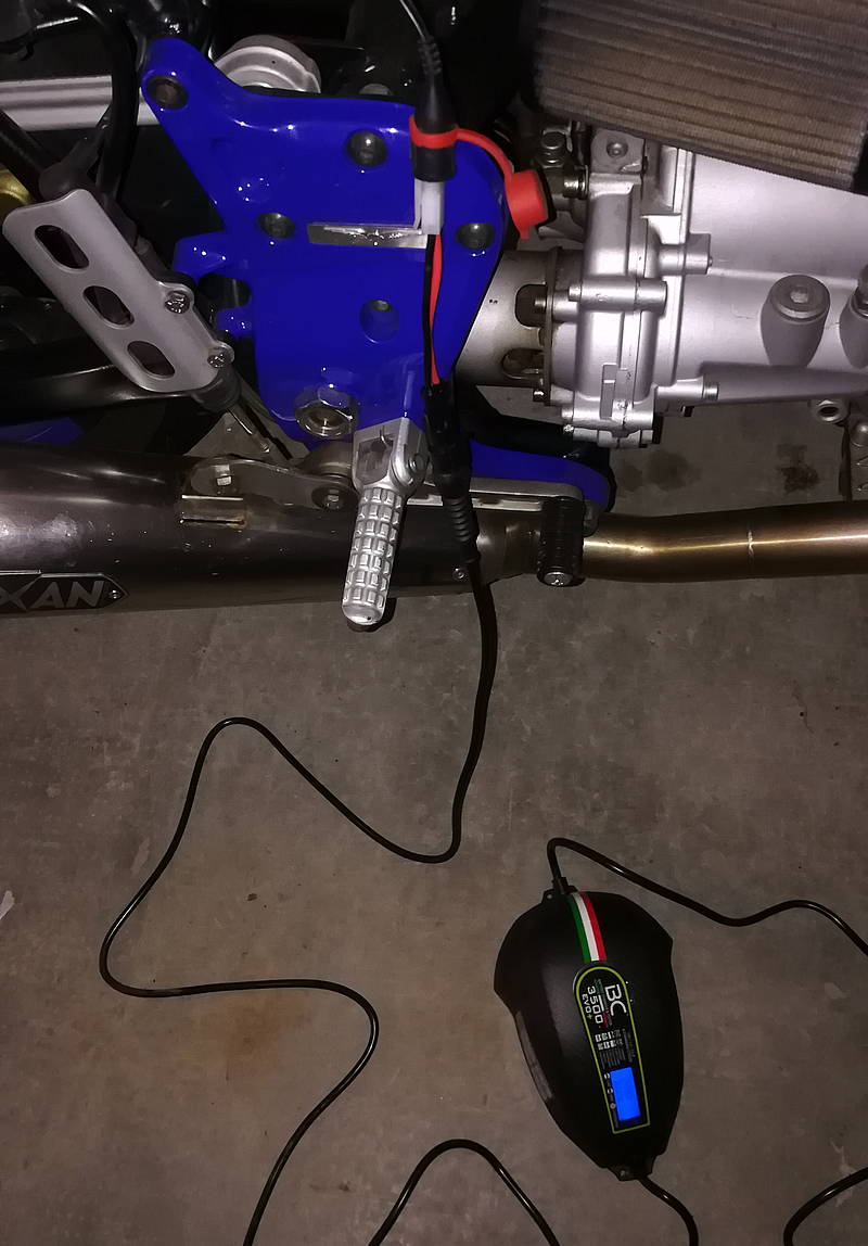 BC Battery 3500 EVO in ricarica BC Battery 3500 EVO in ricarica