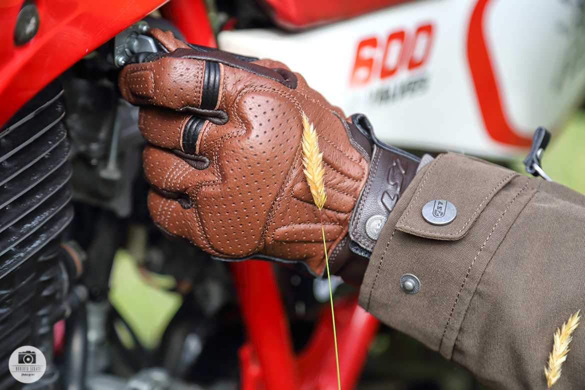 Guanti in pelle LS2 RUST