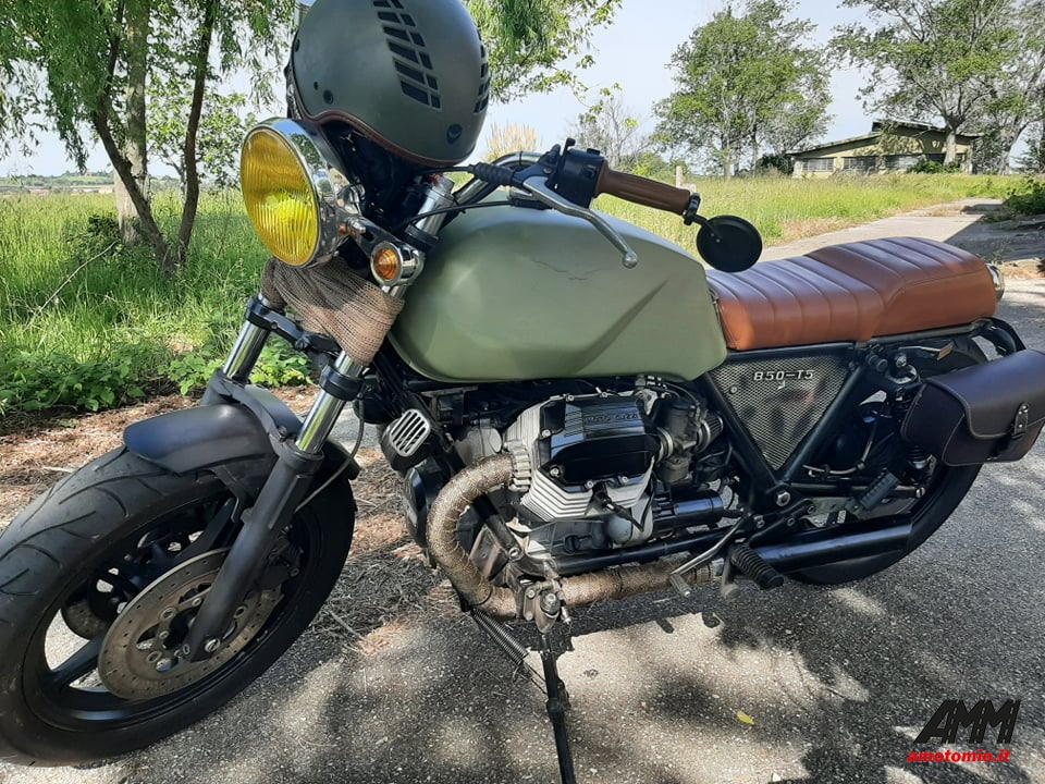 Moto Guzzi 850 T5 finita Moto Guzzi 850 T5 finita