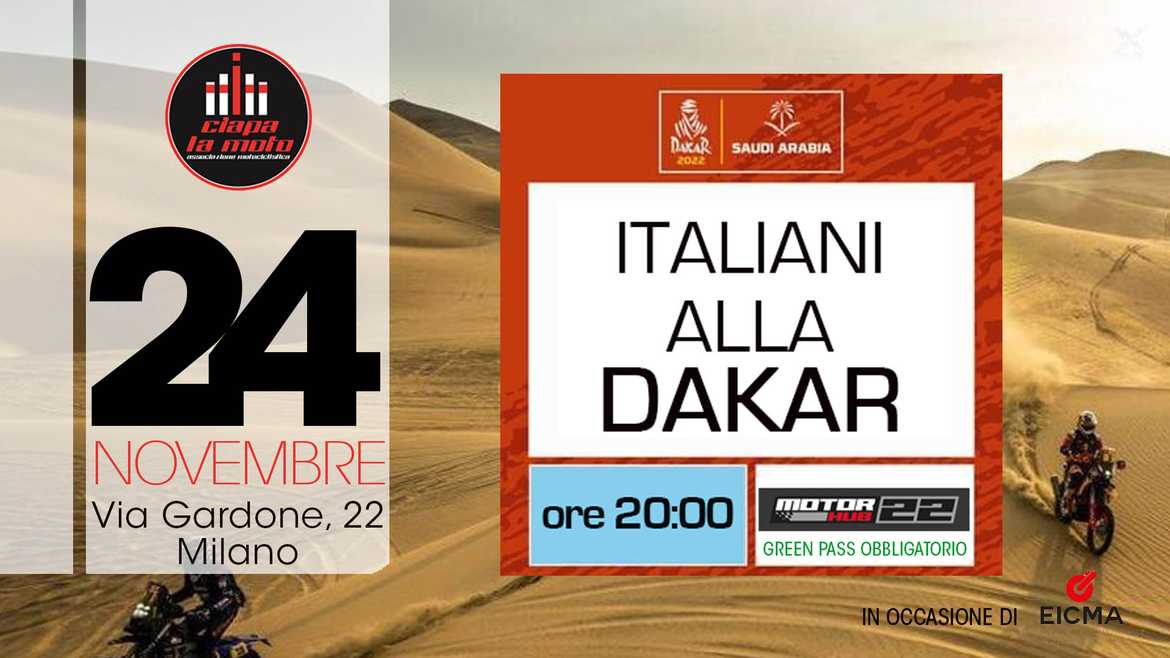 ITALIANI ALLA DAKAR 2022