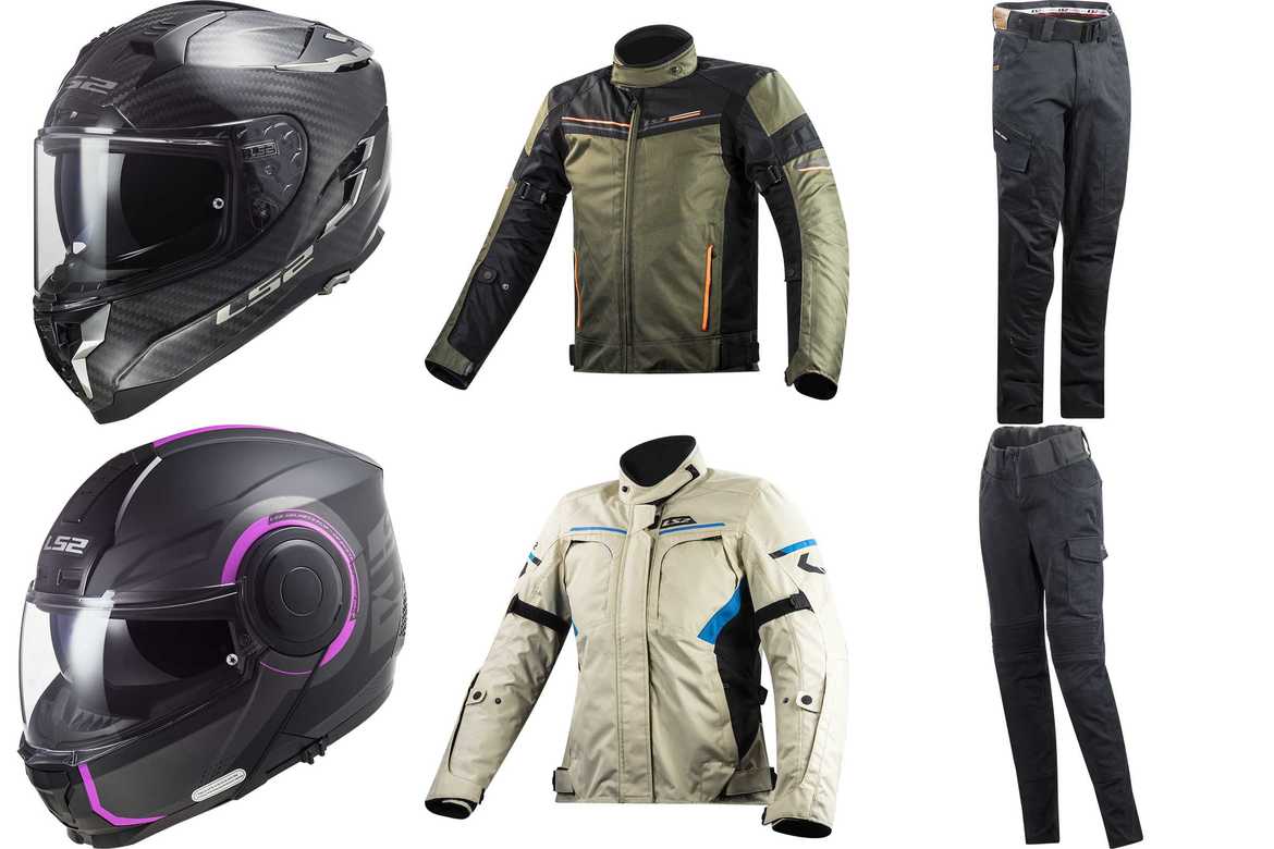 SAN VALENTINO CON LS2 HELMETS