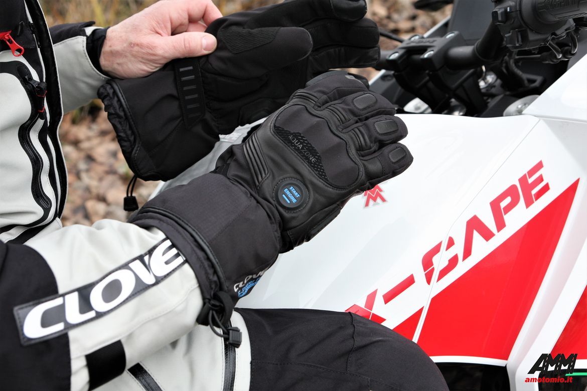 Guanti riscaldati Clover Polar WP – Test aMotoMio