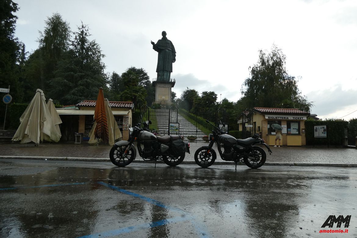 in viaggio con 350 cc
