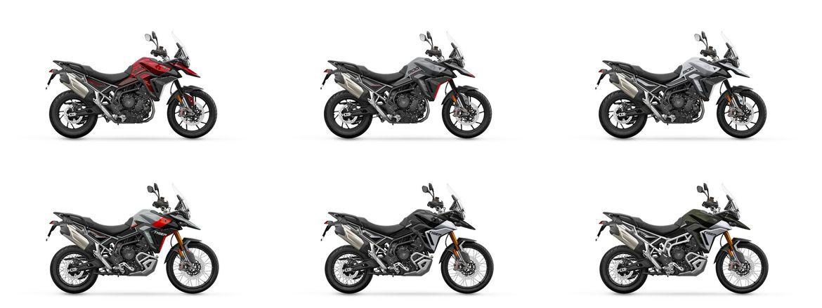 Triumph 900 24 colori