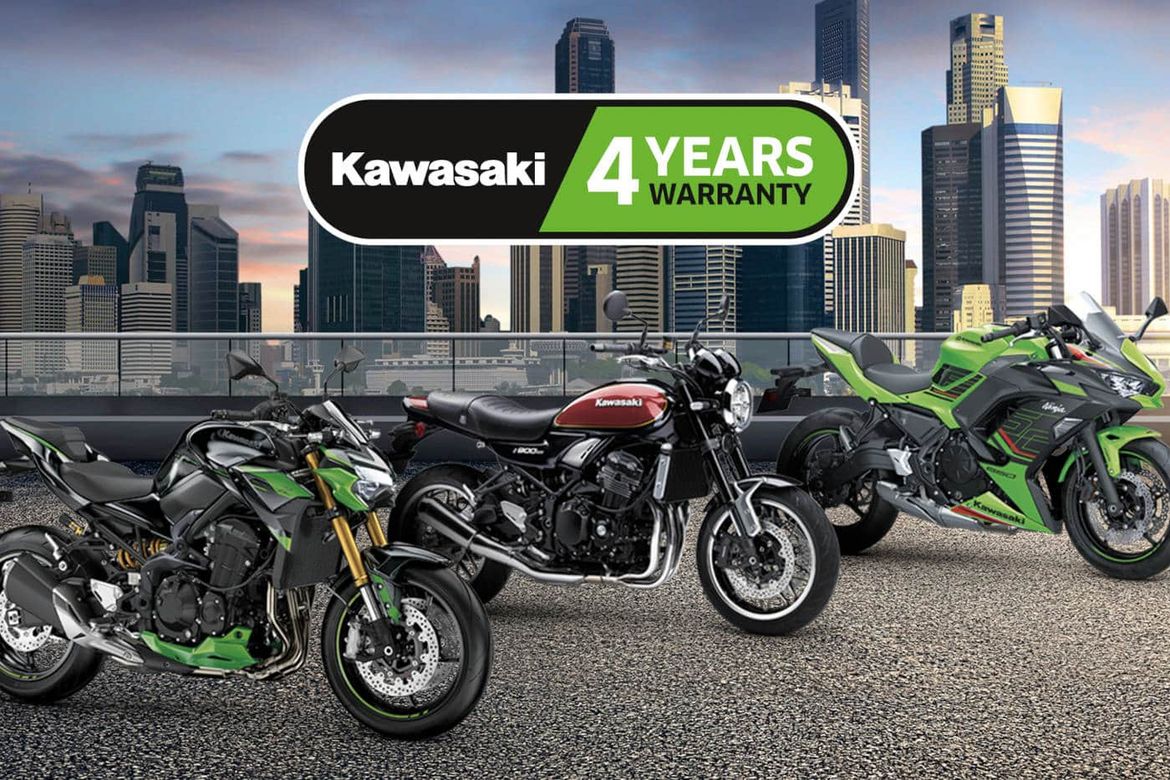 Garanzia Kawasaki 4 anni