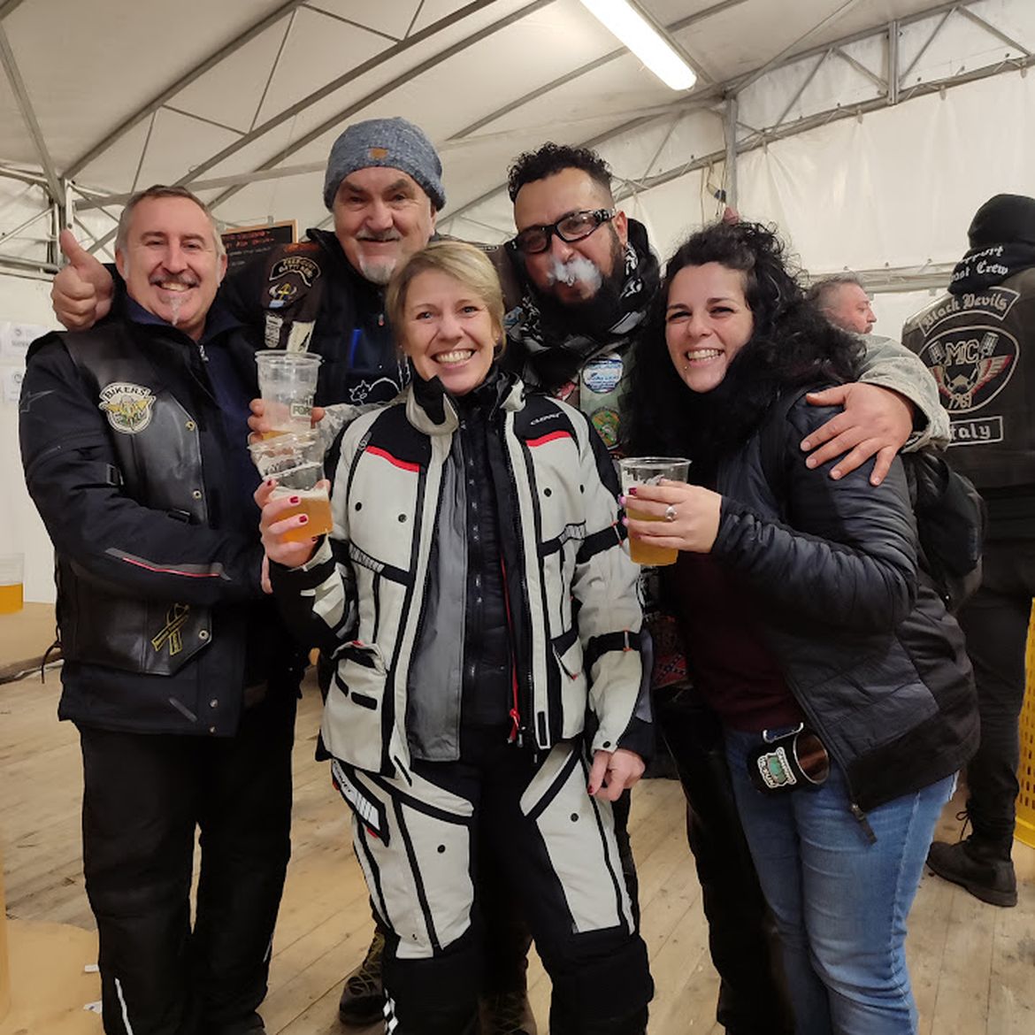 Winter Bikers 1 Winter Bikers 1