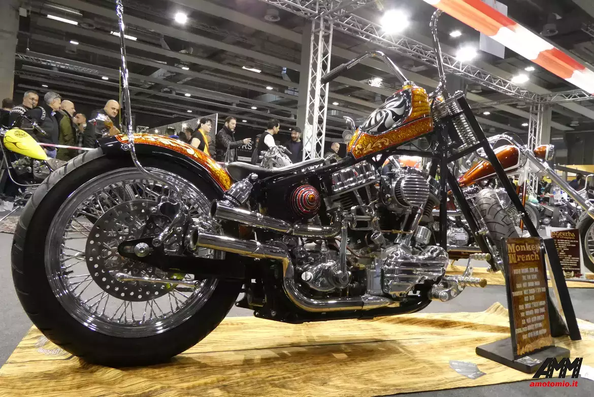 Custom raffinato al Motor Bike Expo 2024