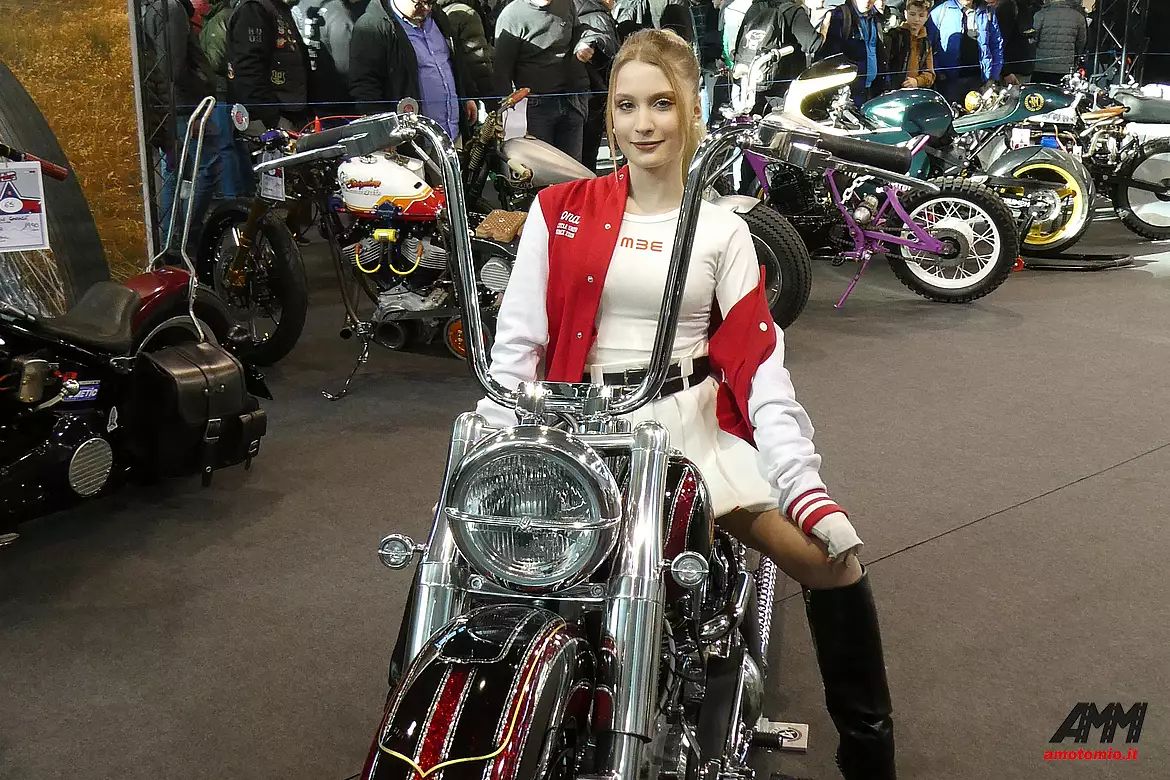 Motor Bike Expo 2024 girl