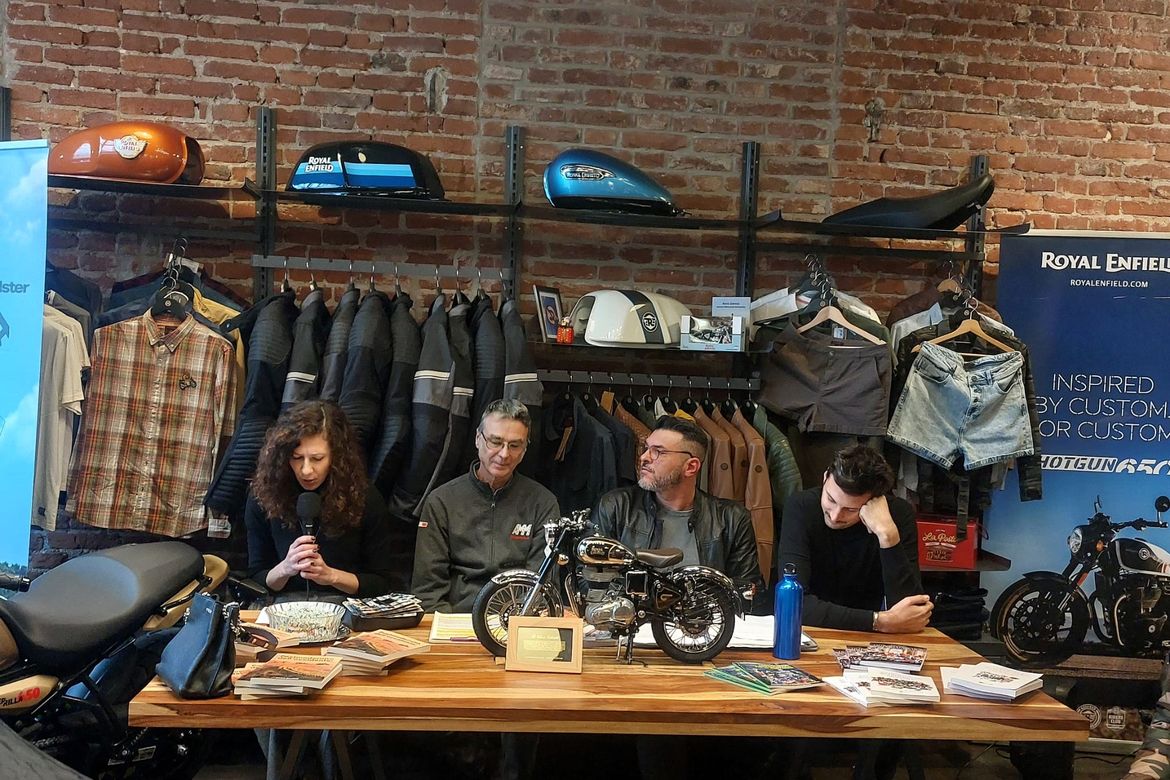 Maria Monzio Royal Enfield cremona