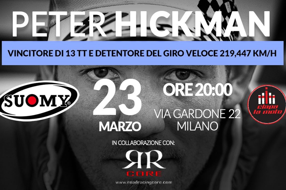 TOURIST TROPHY NIGHT CON PETER HICKMAN