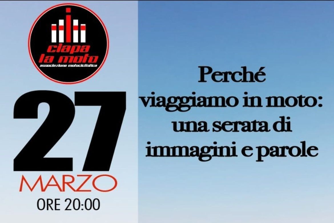 Perché viaggiamo in moto