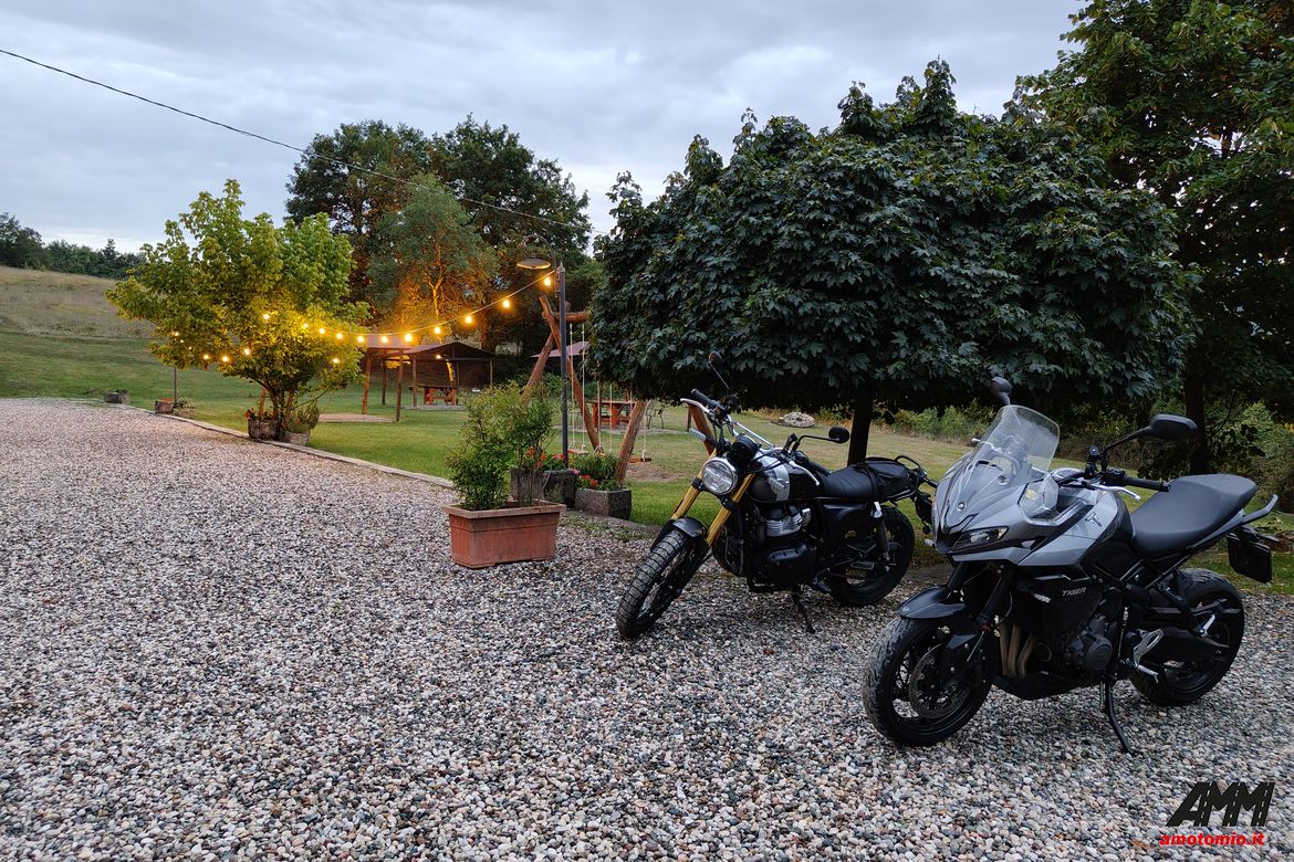 viaggio in moto rimini viareggio