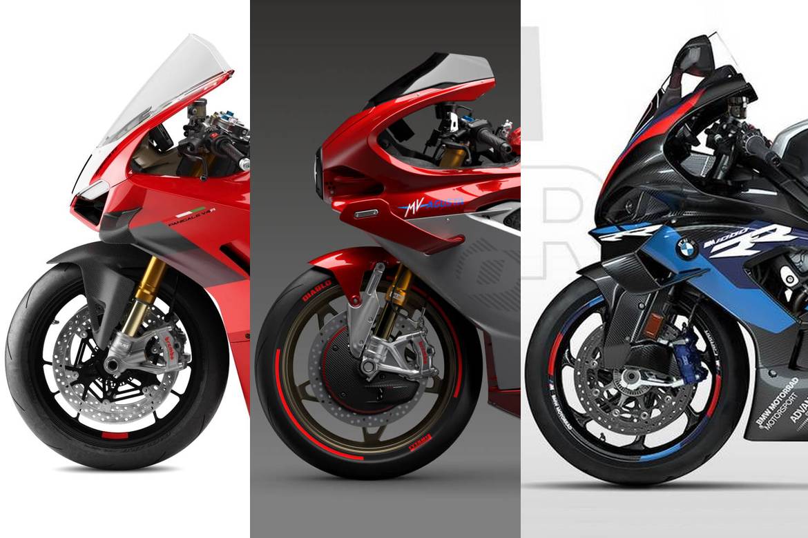 Panigale V4R, M1000RR e Superveloce 1000