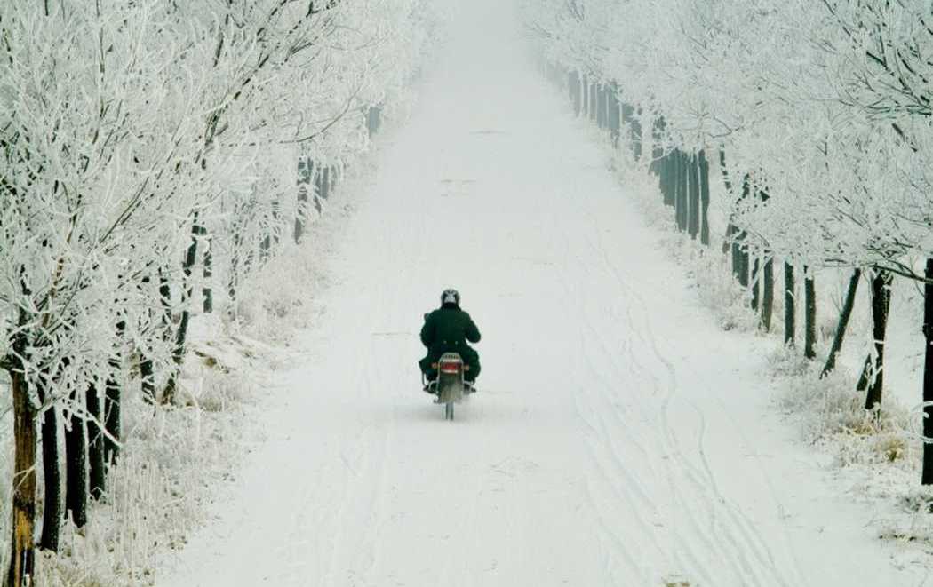Motociclista 4 stagioni
