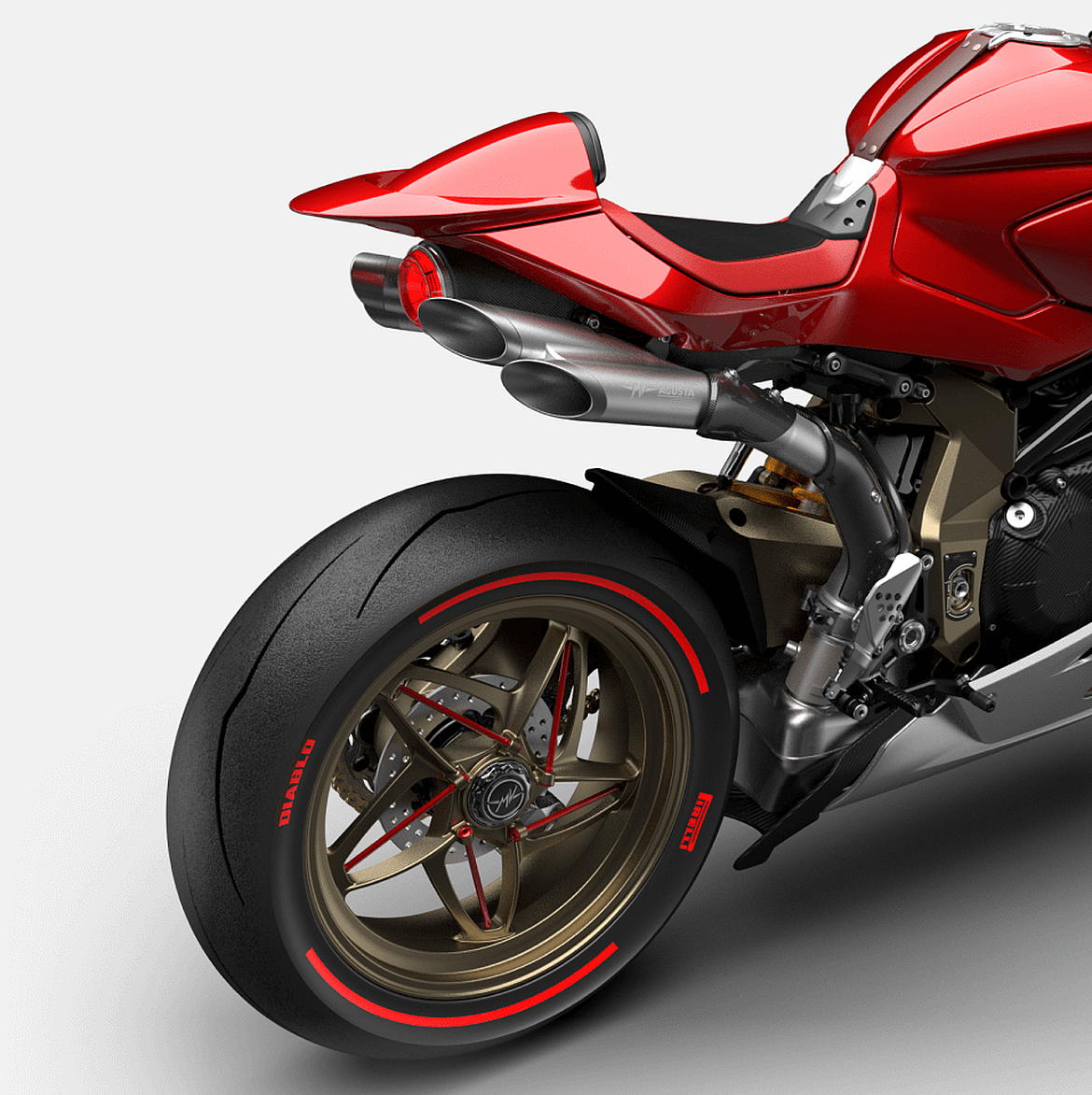 Posteriore MV Agusta Superveloce 1000 Posteriore MV Agusta Superveloce 1000