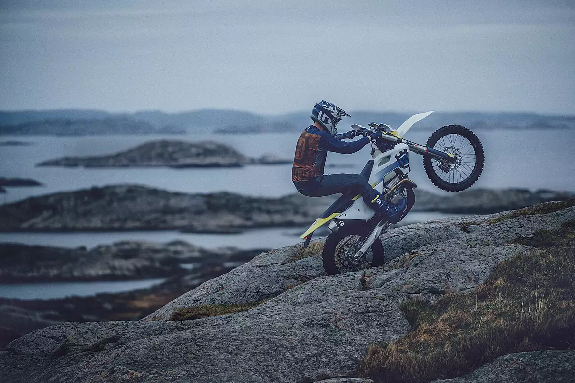 Husqvarna FE250 in azione Husqvarna FE250 in azione