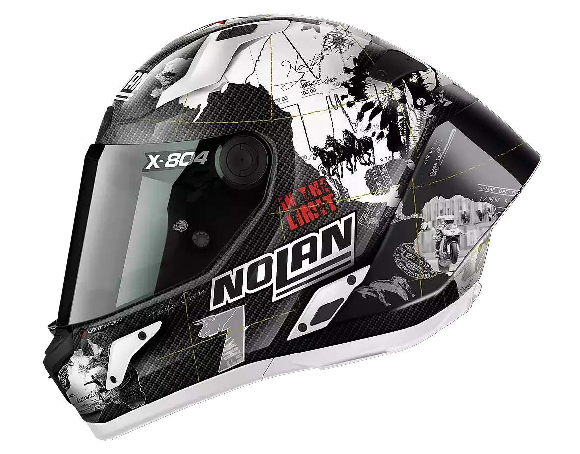 Nolan X-804 RS Ultra Carbon Checa Nolan X-804 RS Ultra Carbon Checa