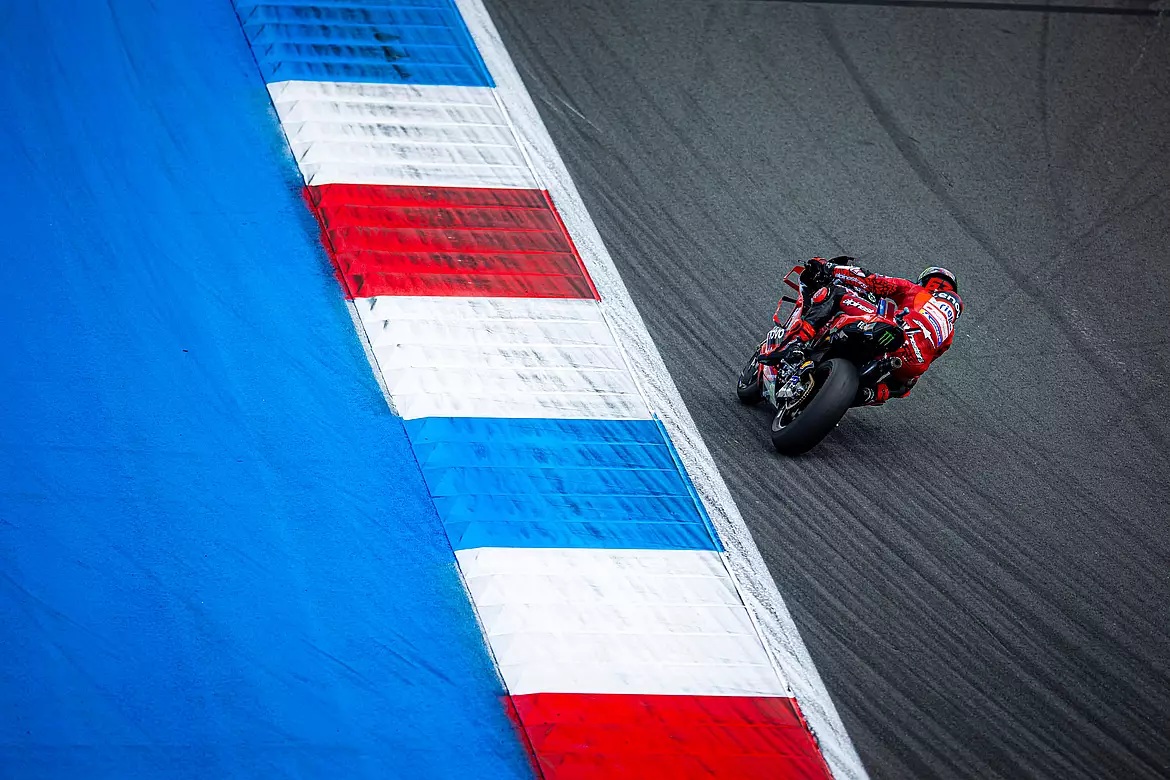Pecco Bagnaia a Assen