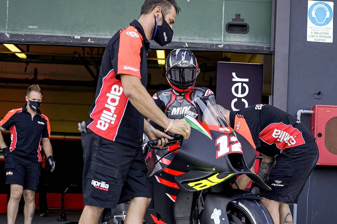 Vinales e Aprilia RS-GP