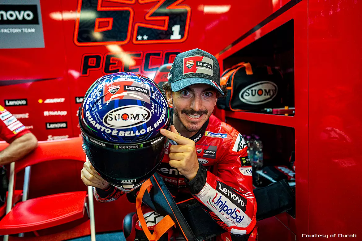 Pecco Bagnaia Sprint RAce Mugello