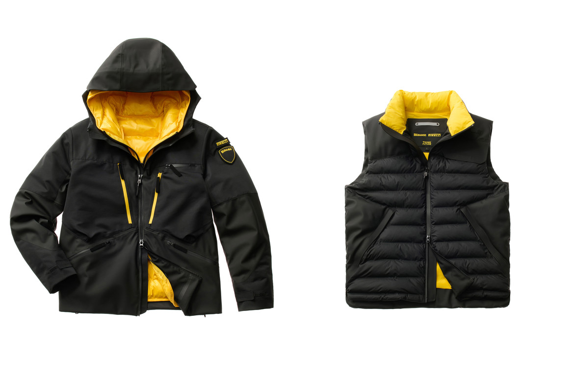 Blauer capsule Pirelli