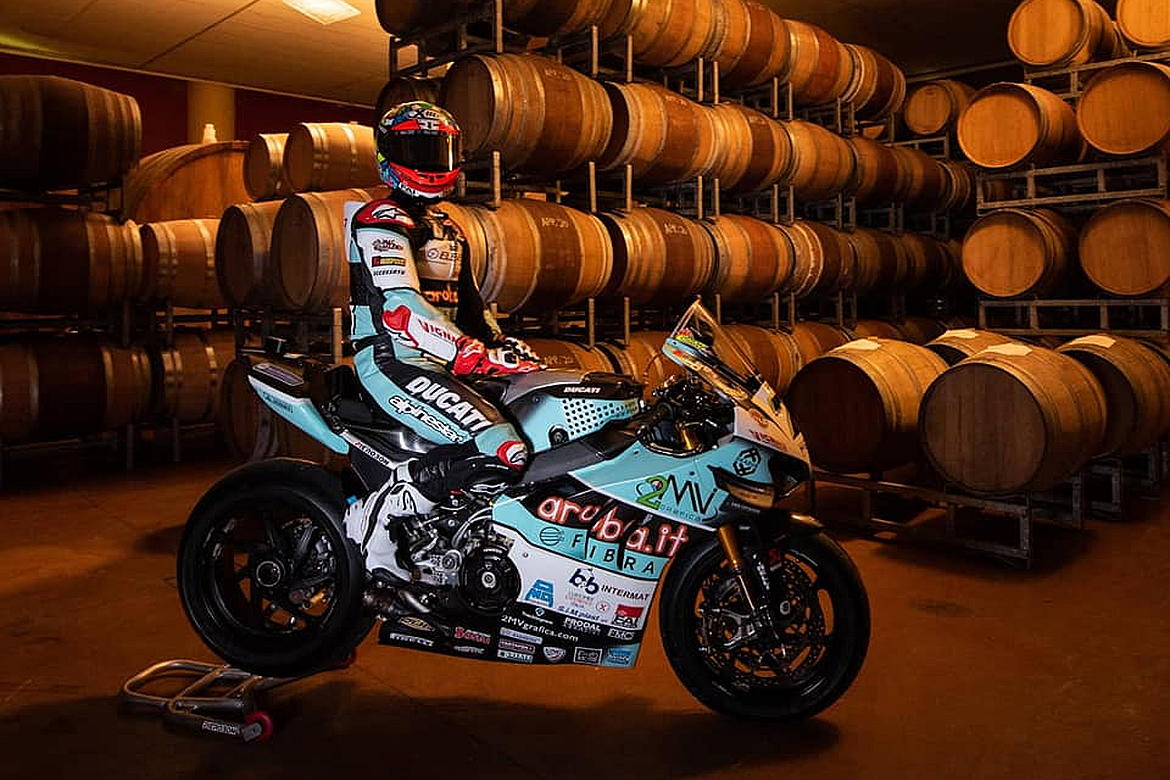 Ducati Panigale V4R di Chaz Davies