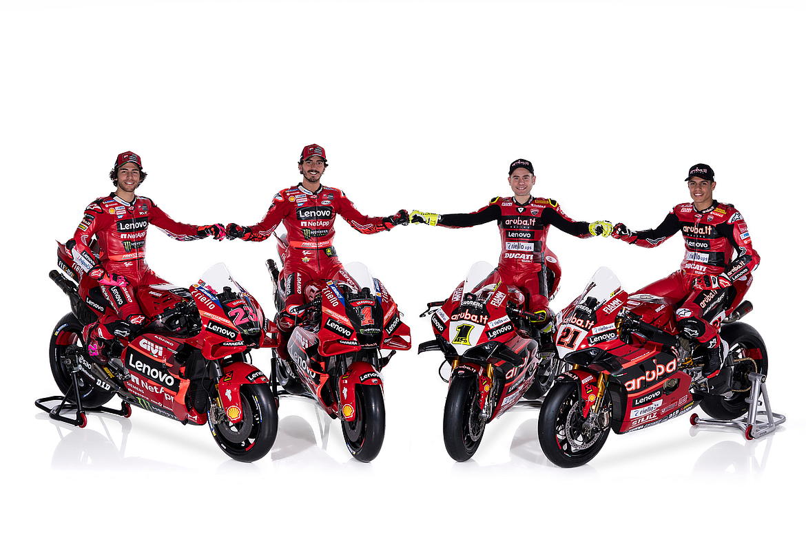 Squadra MotoGP e Superbike Ducati