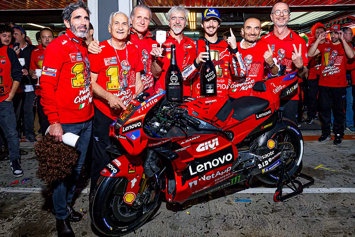 Ducati MotoGP campione del mondo