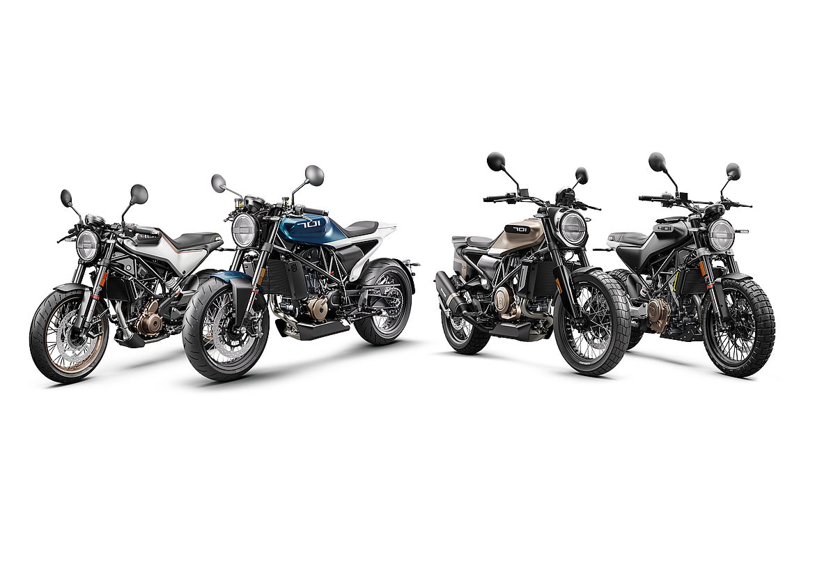gamma Vitpilen e Svartpilen 2020 di Husqvarna