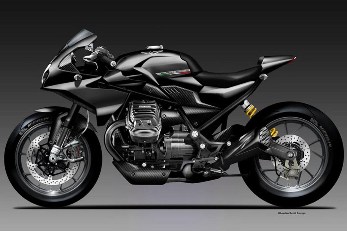 Moto Guzzi V85 Black Eagle