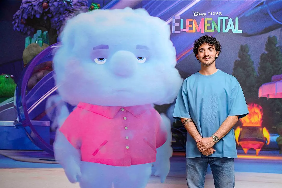 Pecco Bagnia e Pixar