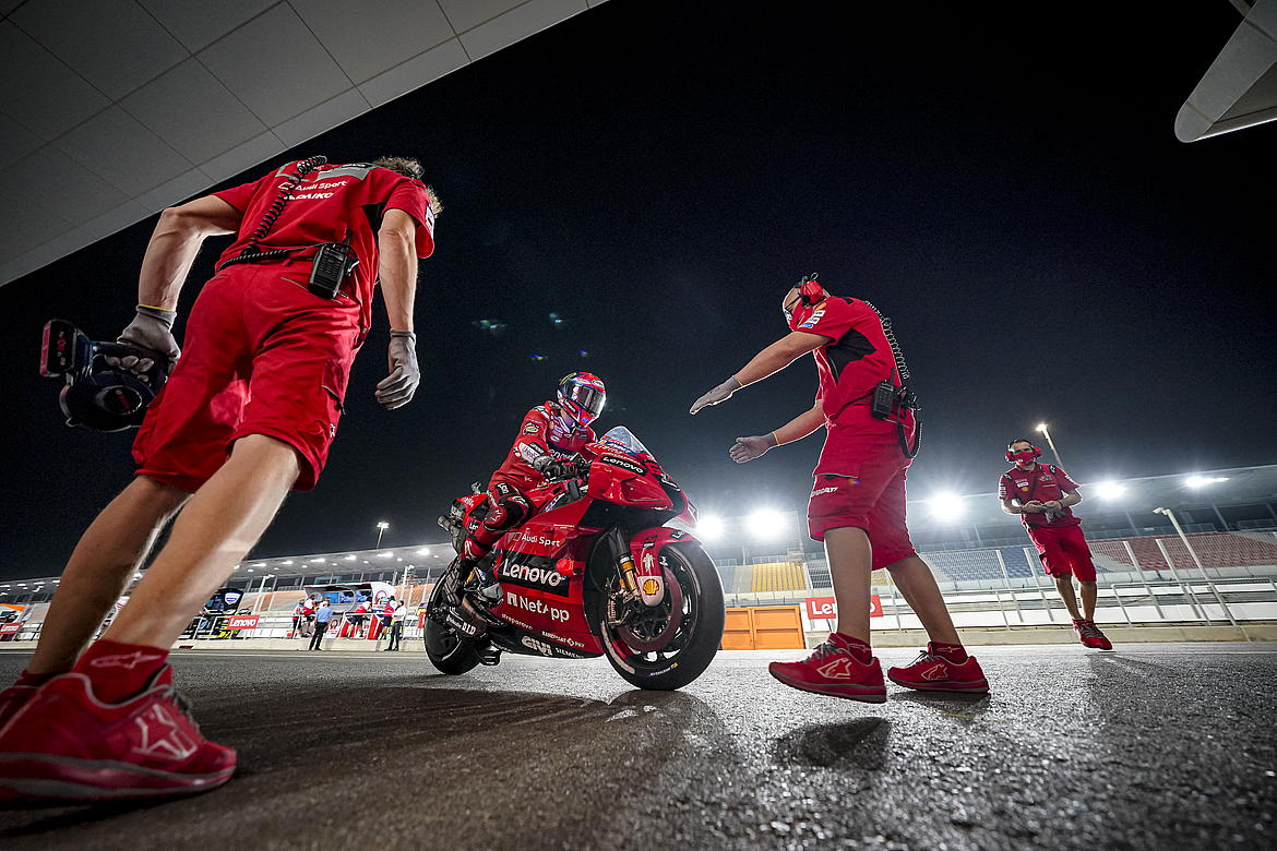 Francesco Bagnaia Pole Qatar