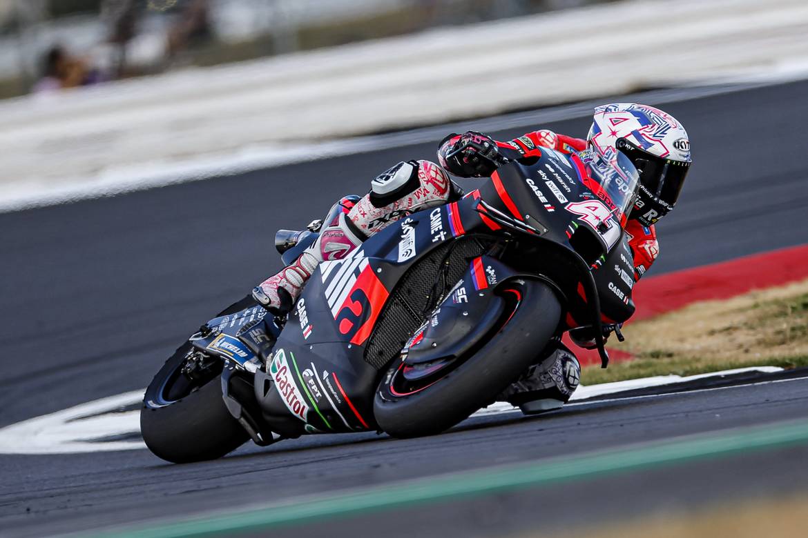 Aleix Espargaro Aprilia Silverstone