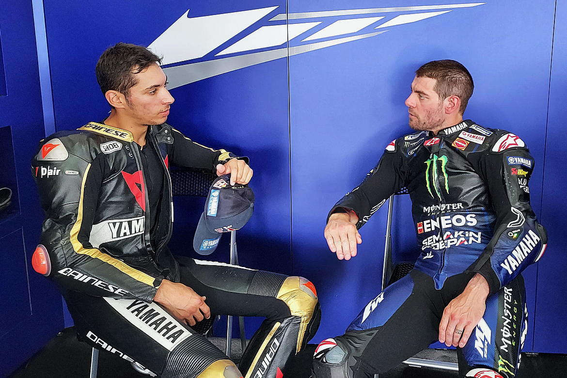 Toprak Ragzatlioglu e Cal Crutchlow