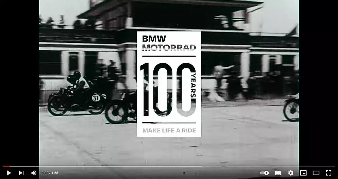 Video storia Bmw 100 anni